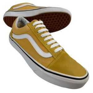 VANS Old Skool Golden Yellow Cap Toe Sneakers Men’s Size 7